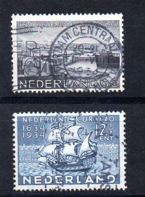Нидерланды Год 1934 № Yvert 265/66 (о)